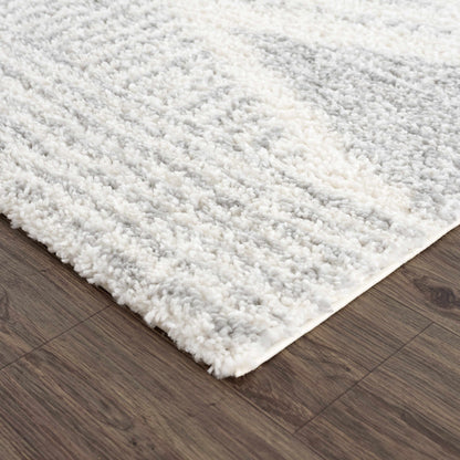 Trunding Plush Area Rug in Gray