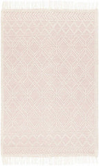 Ramsbury Soft Pink Wool Rug