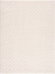 Leryn Ivory Checkered Area Rug