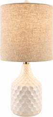 Gulmarrad Textured Ivory Ceramic Table Lamp