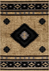 Buckhaven Brown Aztec Carpet
