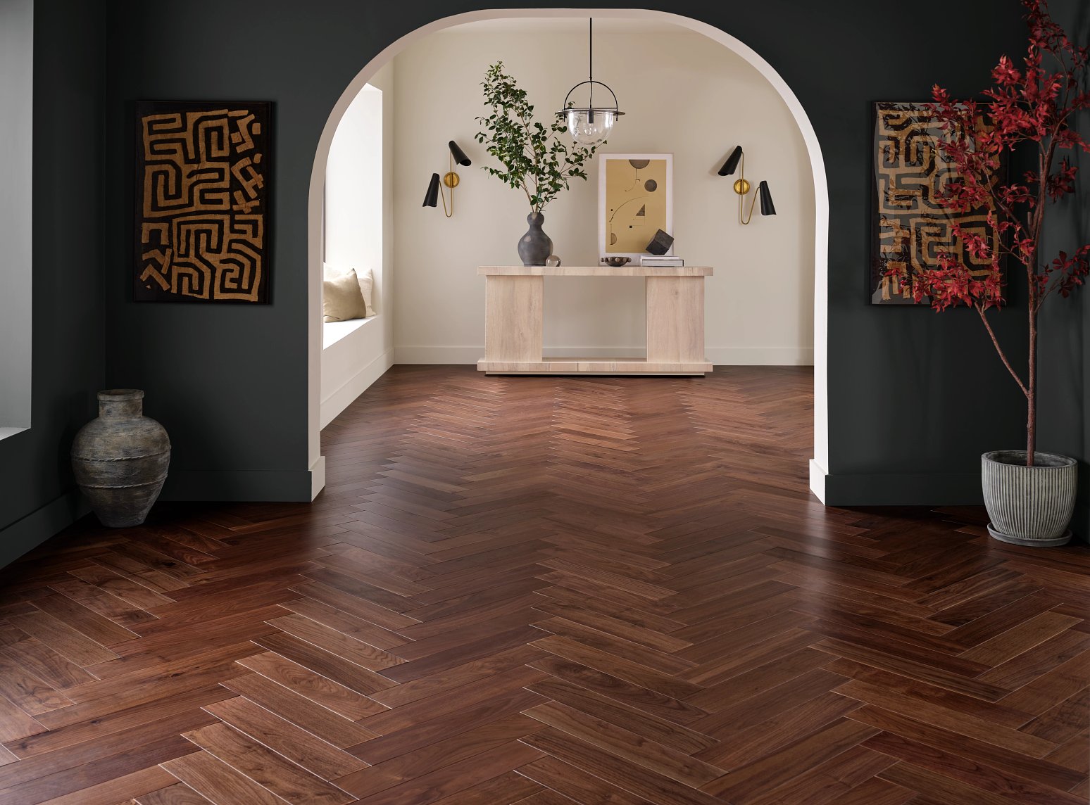 完売　roku 6 HERRINGBONE ベスト　clane todayful Baker Blvd Herringbone Matte TG77F 00950 | Shaw Builder Flooring