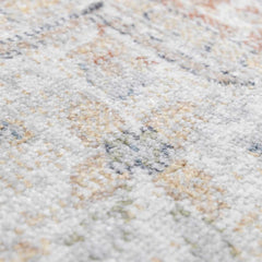 Emke Flat Pile Washable Rug