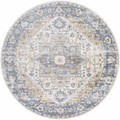 Ezri Cream Washable Area Rug
