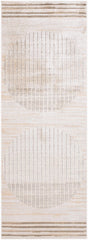 Thad Beige Washable Area Rug