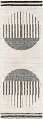 Angus Black&White Geometric Area Rug