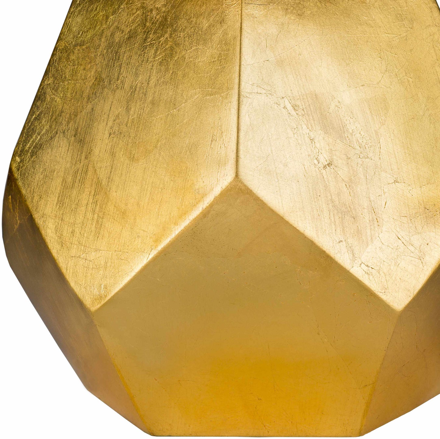 Coleford Gold Geometric Table Lamp