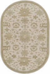 Hazen 1197 Hand Tufted Light Beige Wool Rug