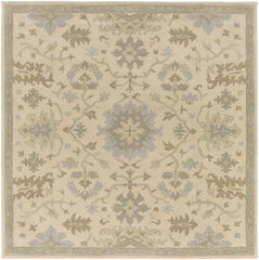 Hazen 1197 Hand Tufted Light Beige Wool Rug