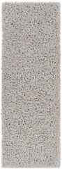 Siari Solid Medium Gray Shag Rug