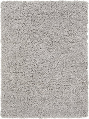 Siari Solid Medium Gray Shag Rug