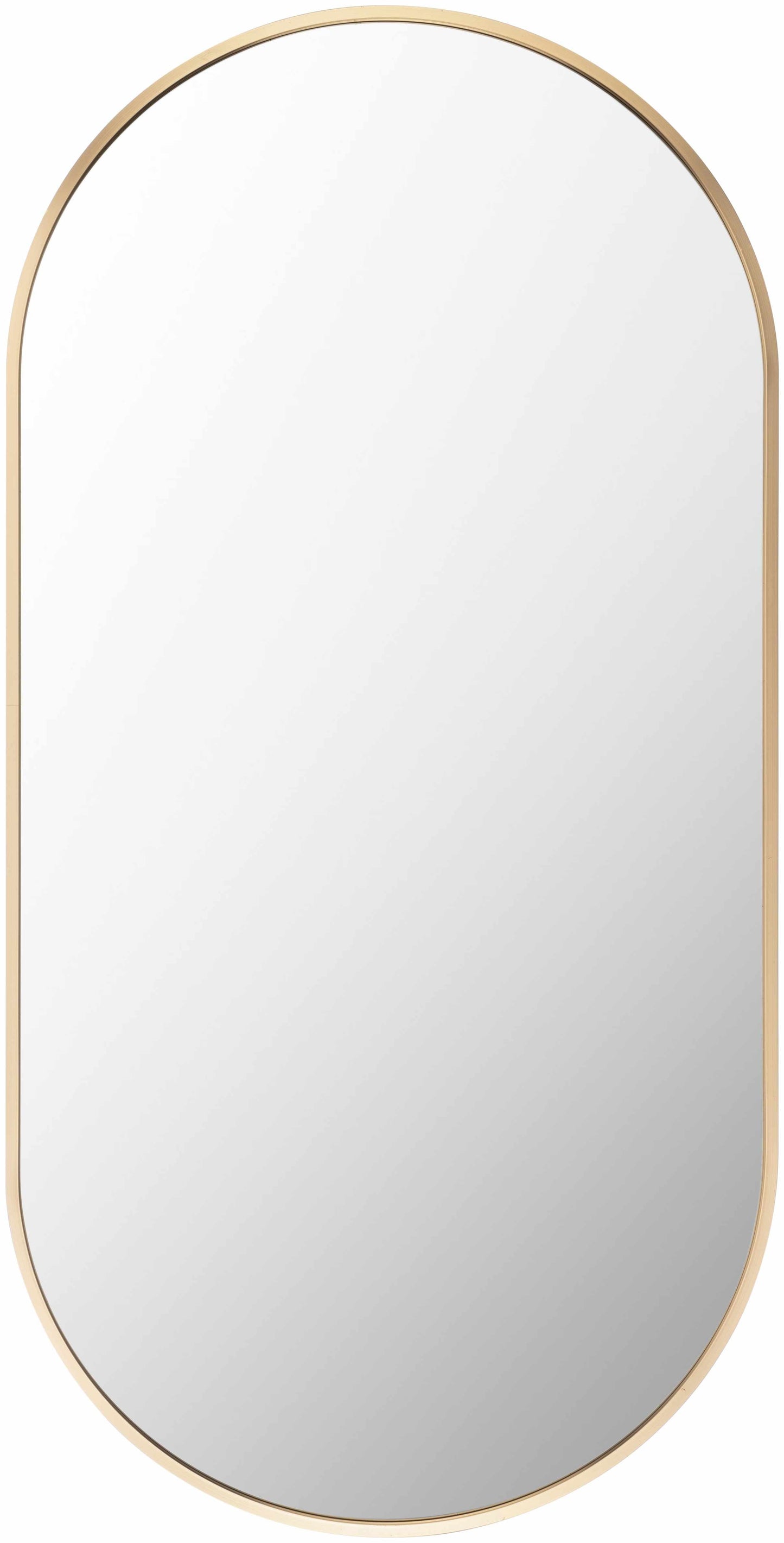 Hagenburg Gold Iron Frame Mirror
