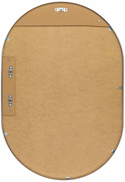 Hagenburg Silver Iron Frame Mirror