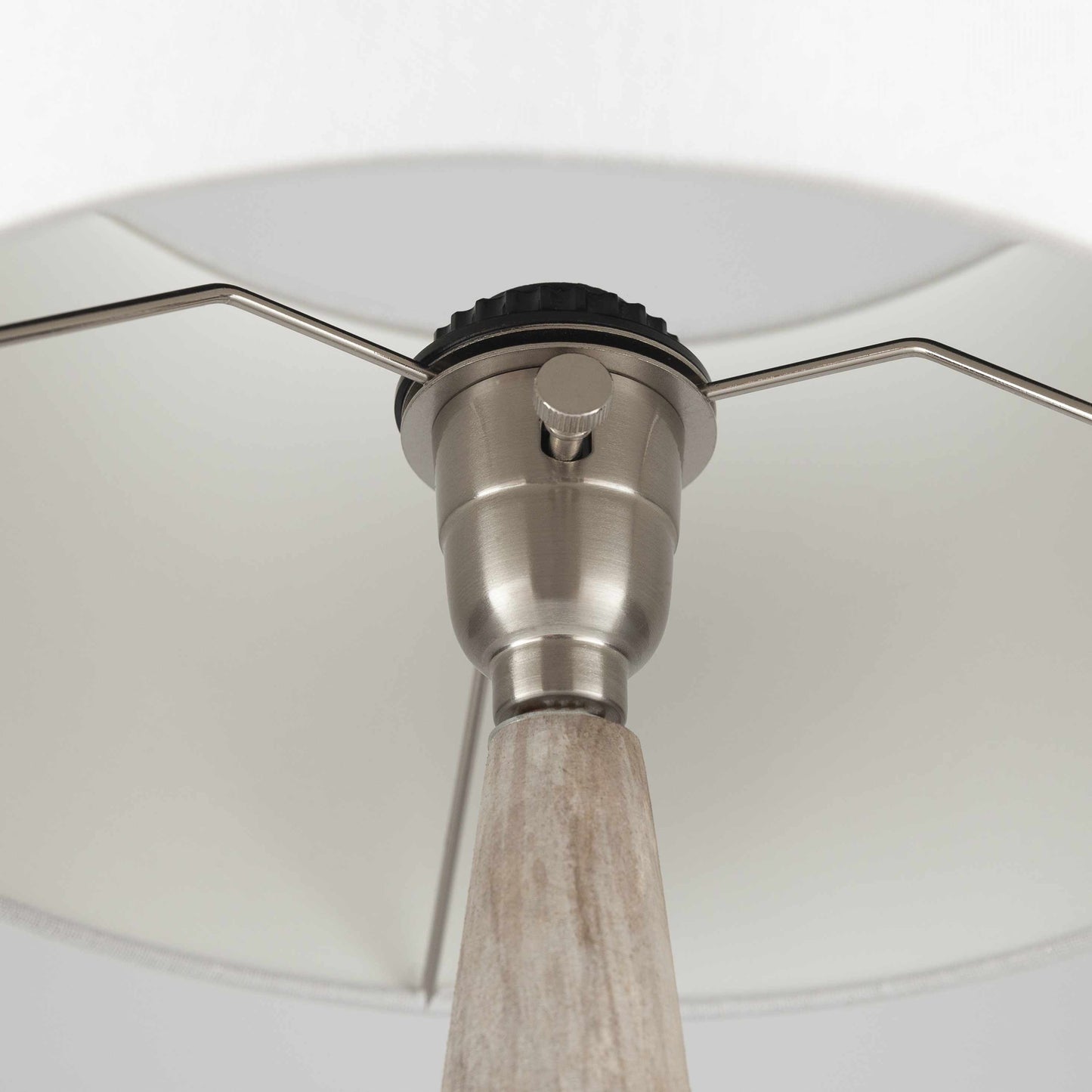 Hydesville Gray Ceramic Table Lamp