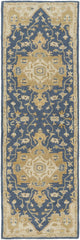Broomfield 1145 Hand Tufted Blue Wool Rug