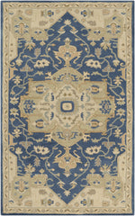 Broomfield 1145 Hand Tufted Blue Wool Rug