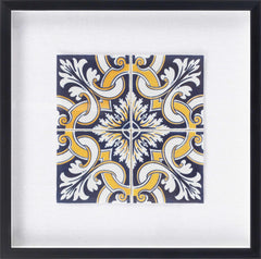 Mazgirt Majestic Black Frame Wall Art Piece