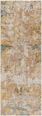 Meads Abstract Mustard Luxe Rug