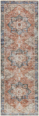 Rosman Distressed Washable Area Rug