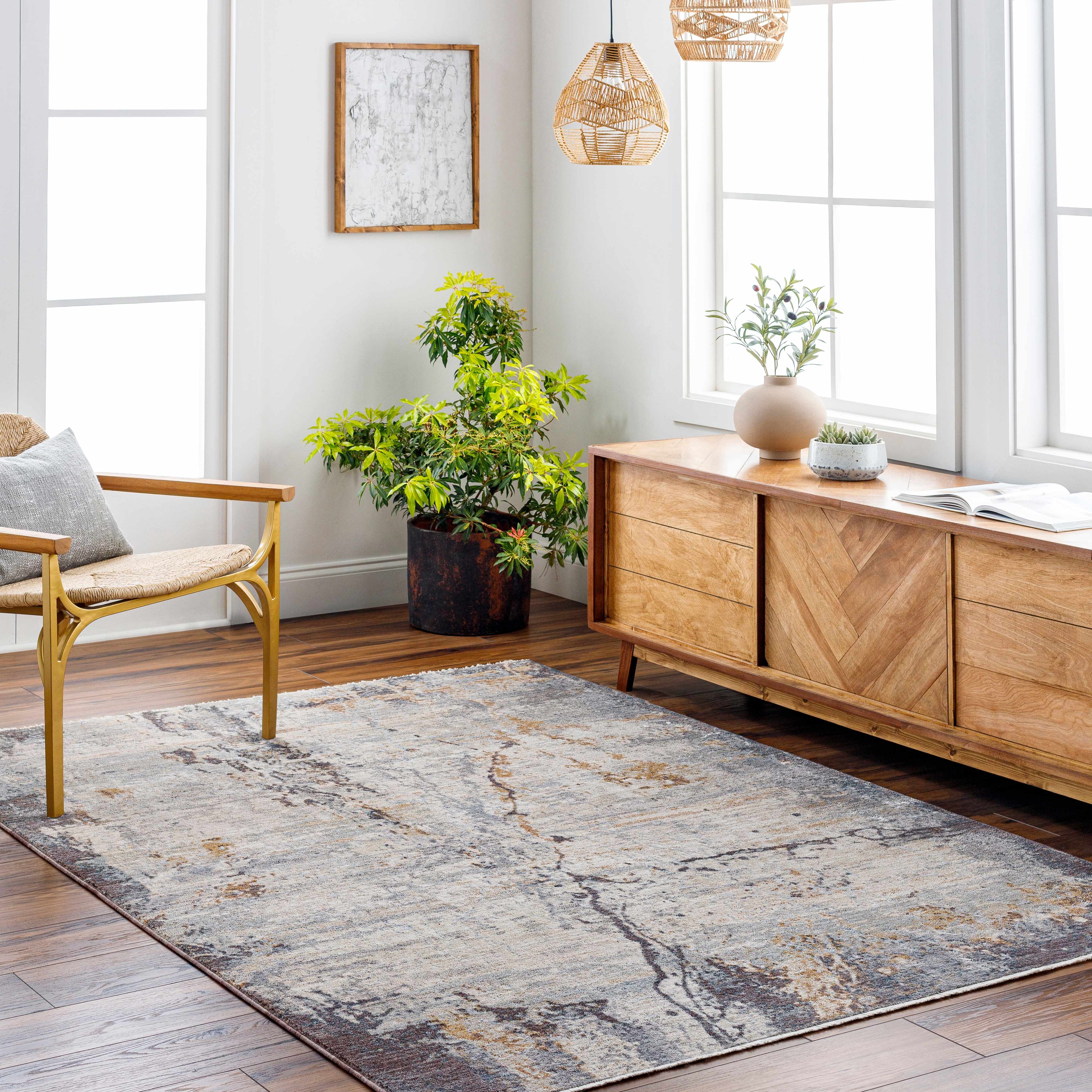 Alexi Luxe Rug with Fringes – Lumberjack Direct, LLC