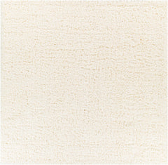 Siari Solid Cream Plush Rug
