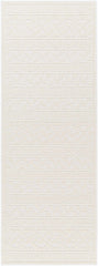 Fadey White 3D Washable Rug
